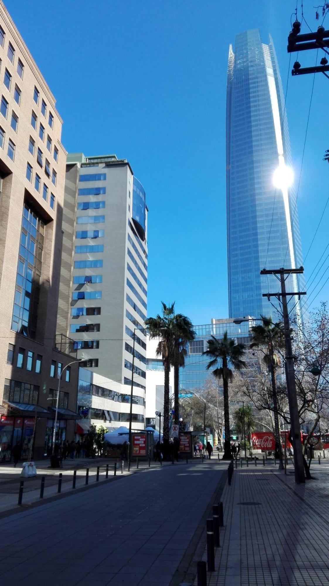 Appartamento Providencia Departamento A Pasos Costanera Center Santiago del Cile Esterno foto